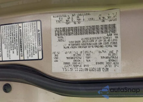 2002 Ford Explorer Xlt из США, поврежденный, VIN 1FMZU63E62ZB58410